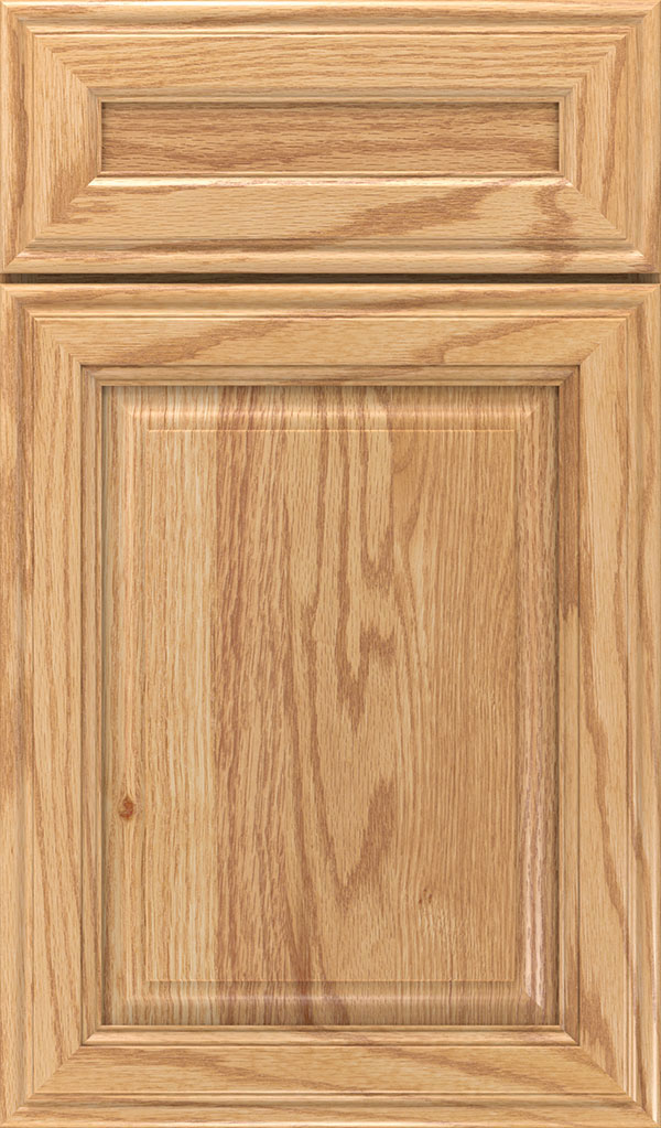 Galleria 5-Piece Oak Raised Panel Cabinet Door in Natural