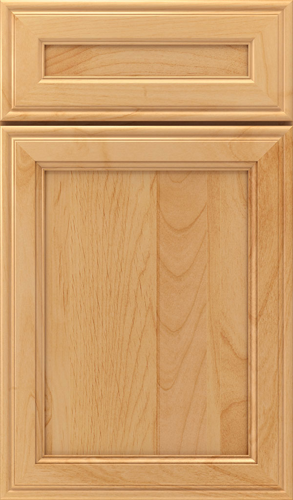 Girard 5-Piece Alder Raised Panel Cabinet Door in Natural