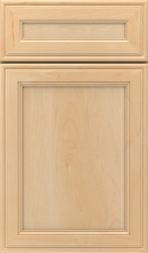 Girard 5-Piece Maple Raised Panel Cabinet Door in Natural