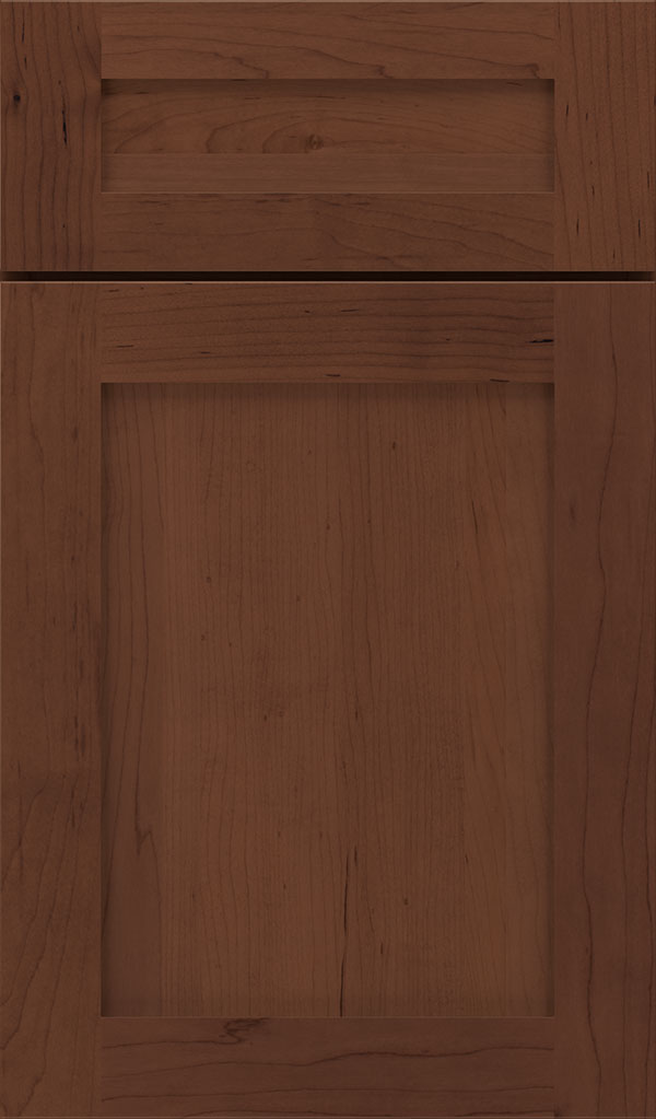 Harmony 5-Piece Maple Shaker Cabinet Door in Sepia