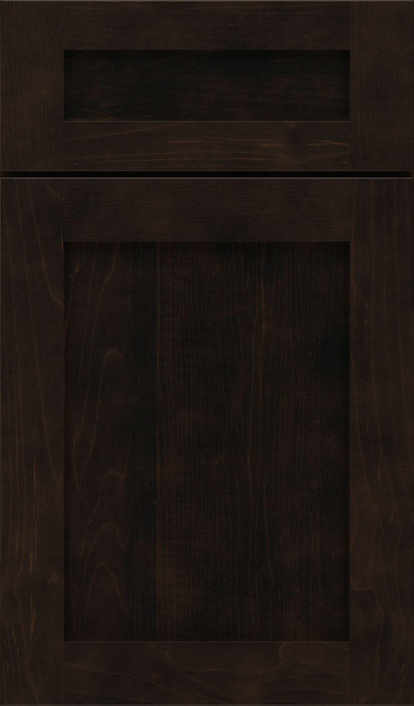 Harmony 5-Piece Maple Shaker Cabinet Door in Teaberry