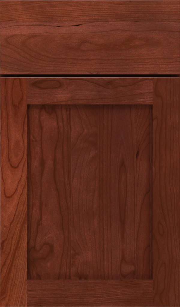 Harmony Cherry Shaker Cabinet Door in Arlington