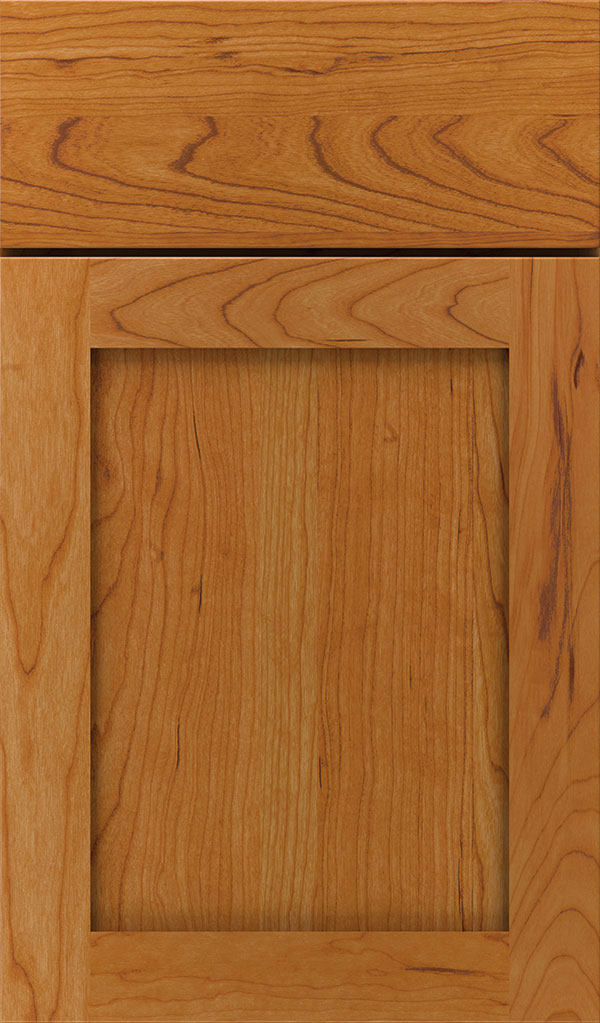 Harmony Cherry Shaker Cabinet Door in Wheatfield