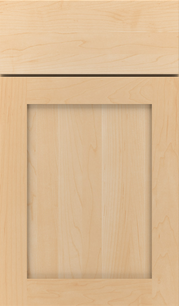 Harmony Maple Shaker cabinet door in Natural