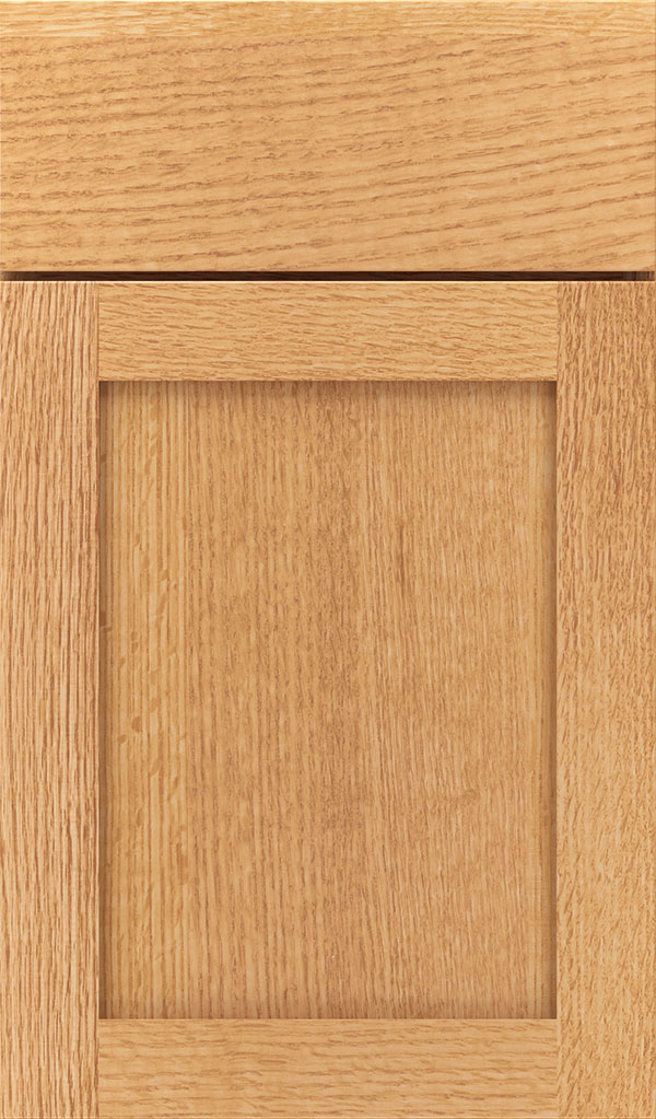 Harmony Quartersawn Oak Shaker Cabinet Door in Natural
