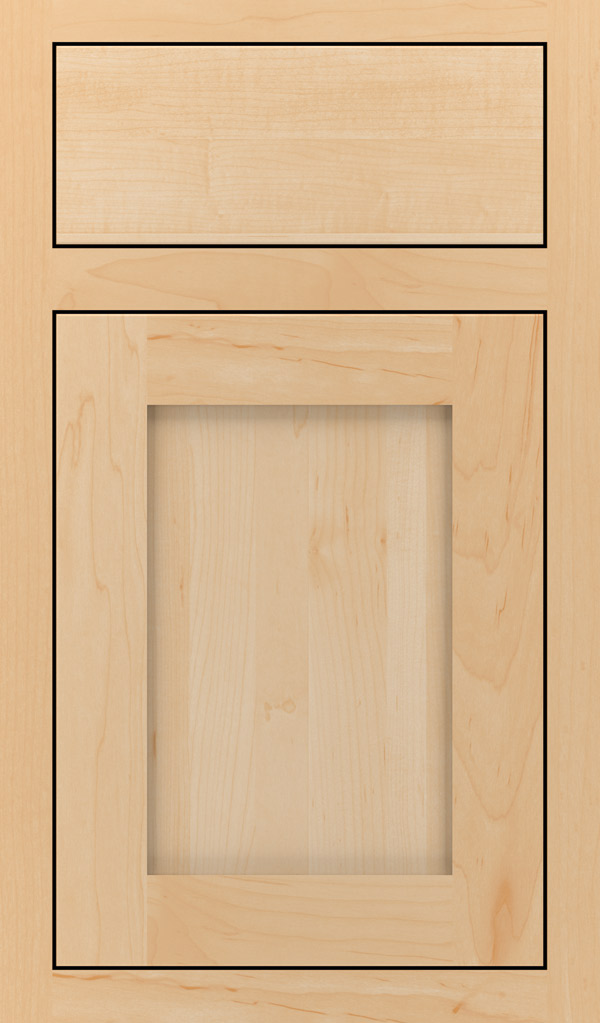 Harmony Maple Inset Cabinet Door in Natural