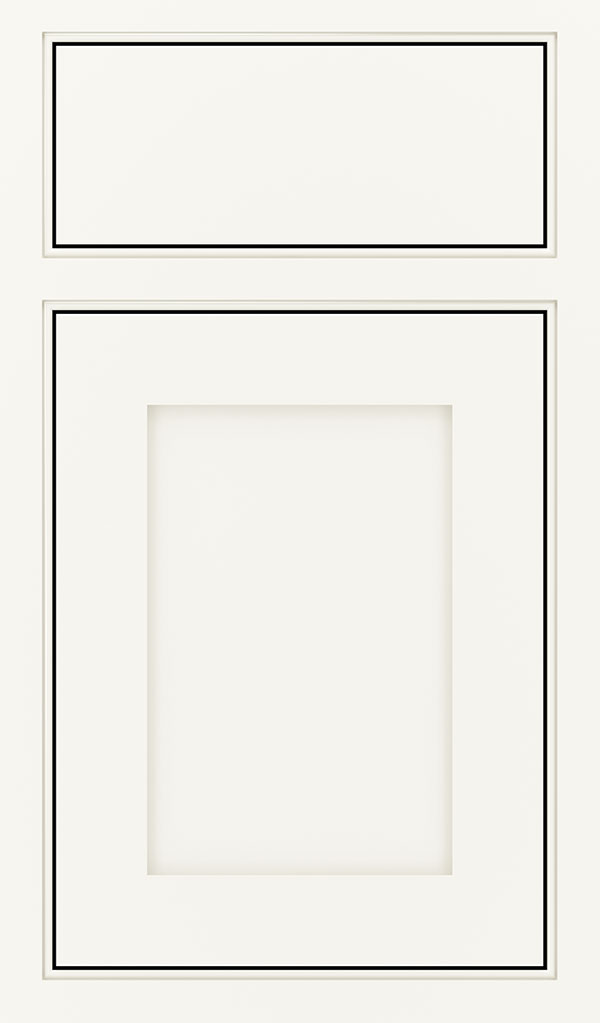 Harmony Maple Inset Cabinet Door in White