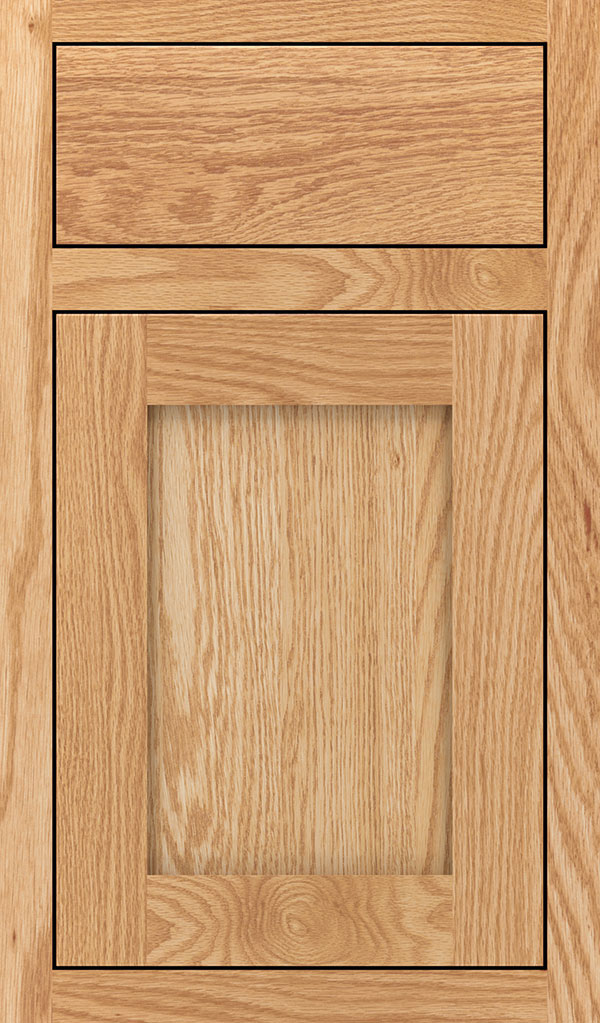 Harmony Oak Inset Cabinet Door in Natural