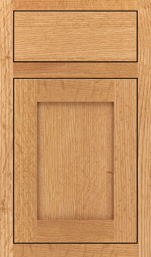 Harmony Quartersawn Oak Inset Cabinet Door in Natural