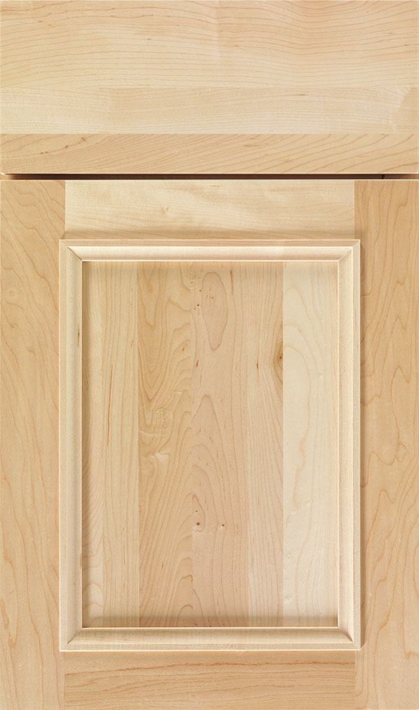 Haskins Maple recessed panel cabinet door in Natural