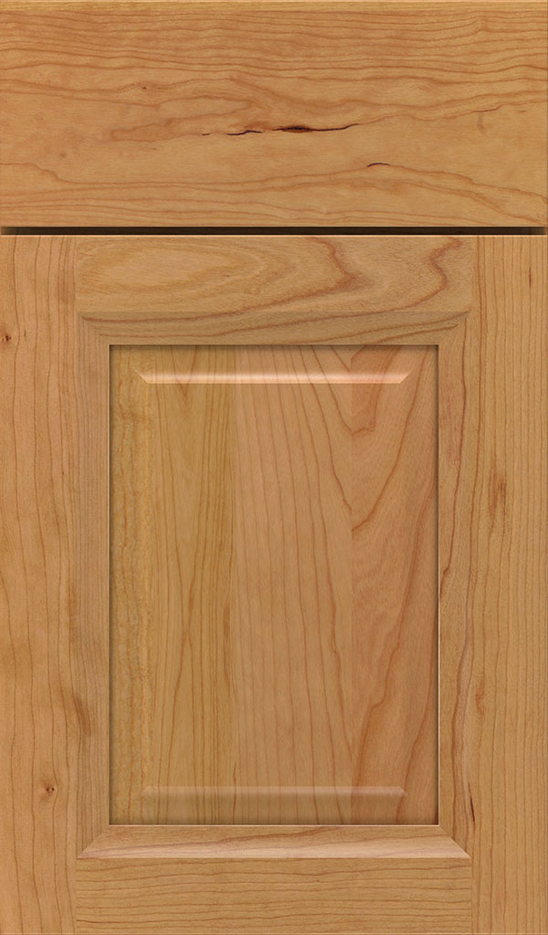 Hawthorne Cherry Raised Panel Cabinet Door in Natural