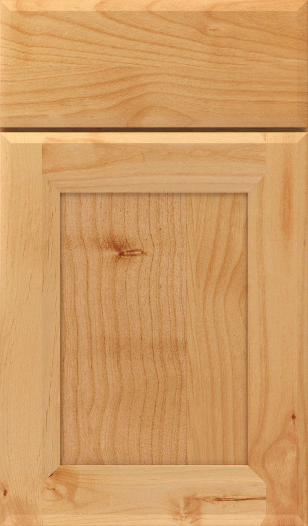 Huchenson Alder Recessed Panel Cabinet Door in Natural