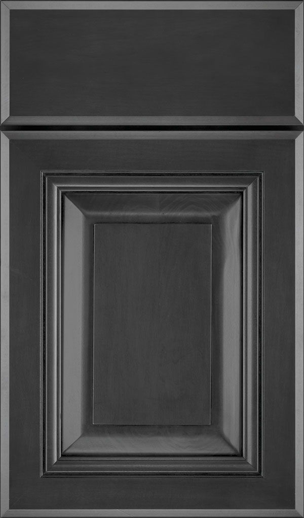 Lexington Maple Raised Panel Cabinet Door in Cobblestone