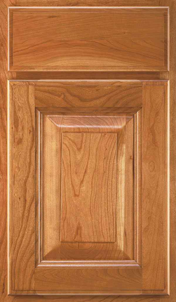Madison Cherry Rasied Panel Cabinet Door in Wheatfield