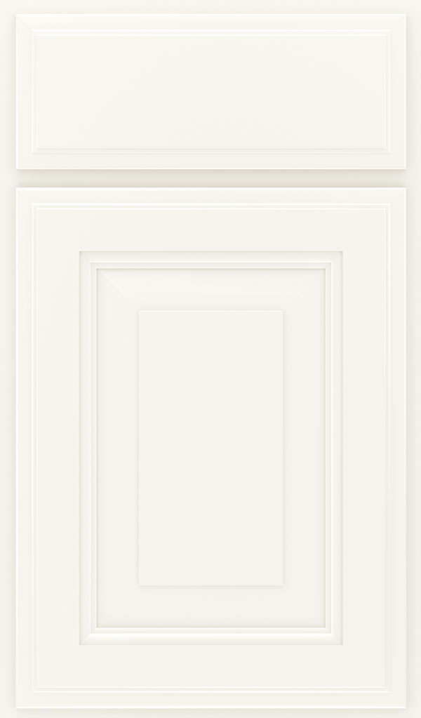 Madison Maple Raised Panel Cabinet Door in White 