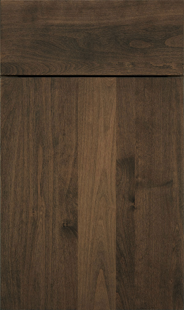 Marquis Alder Slab Cabinet Door in Mink