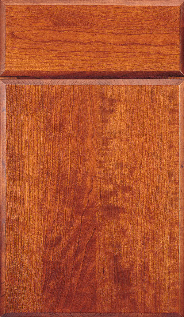 Marquis Cherry Slab Cabinet Door in Suede