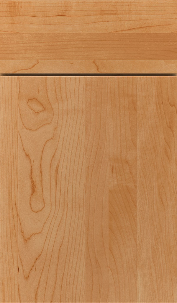 Marquis Maple Slab Cabinet Door in Wheatfield