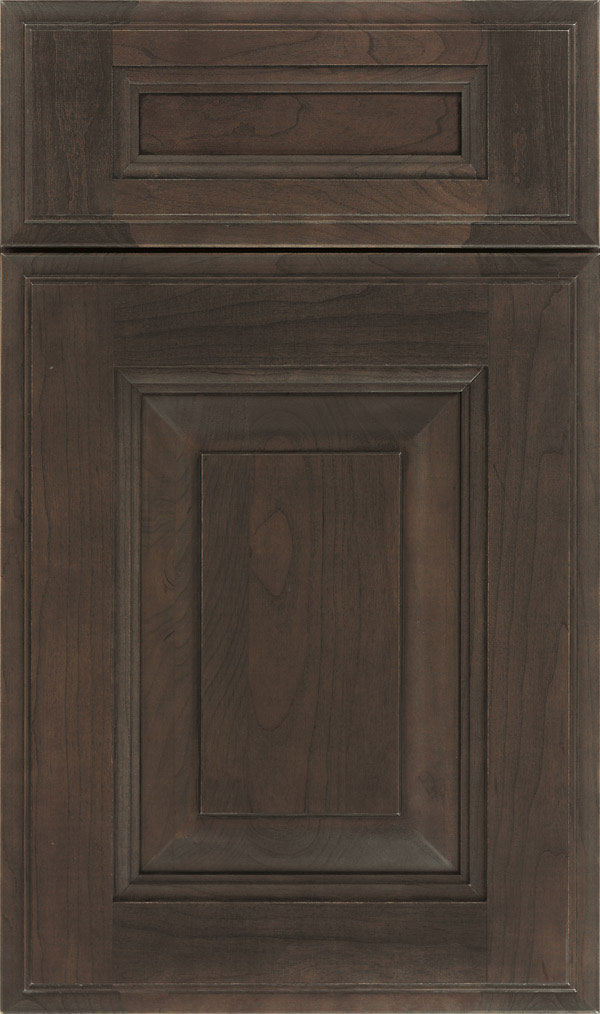 Maxwell 5 Piece Cherry Raised Panel Cabinet Door in Shadow