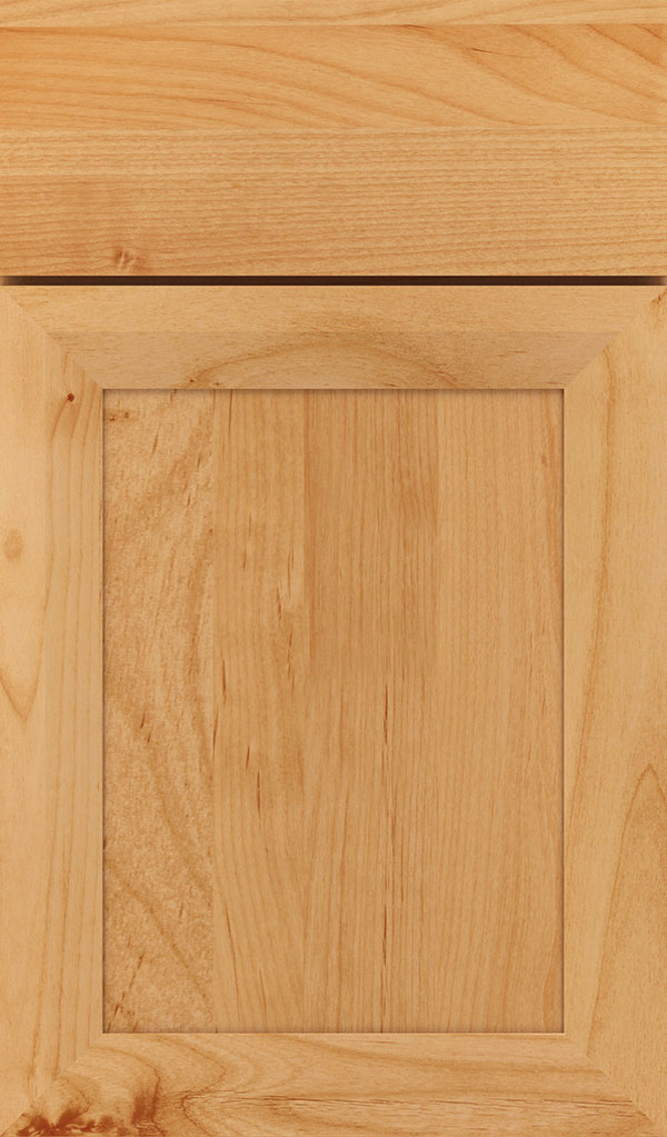 Modesto Alder Recessed Panel Cabinet Door in Natural