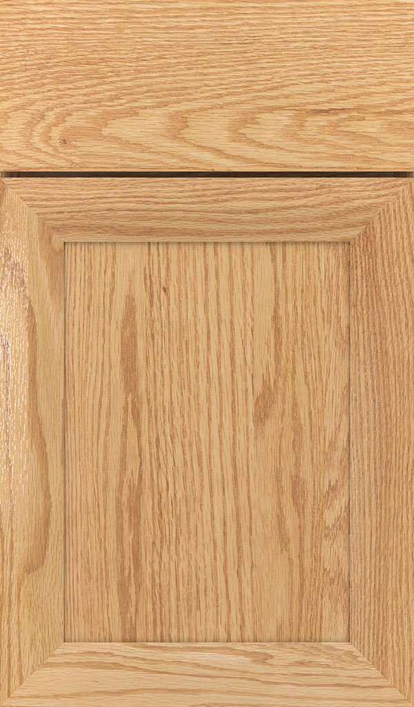 Modesto Oak Recessed Panel Cabinet Door in Natural