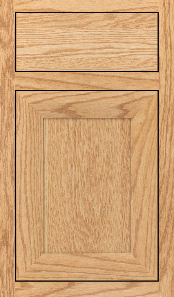 Modesto Oak Inset Cabint Door in Natural