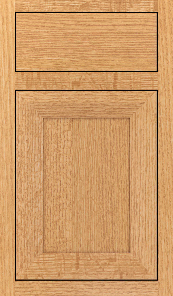 Modesto Quartersawn Oak Inset Cabint Door in Natural