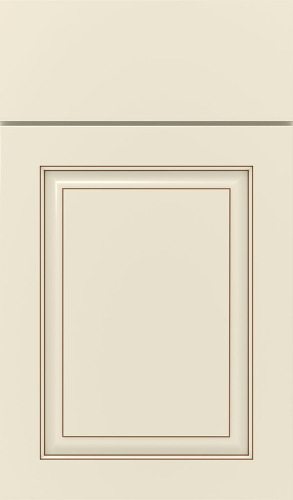 Plaza Maple Raised Panel Cabinet Door in Chantille