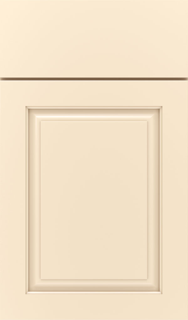 Plaza Maple Raised Panel Cabinet Door in Jasmine
