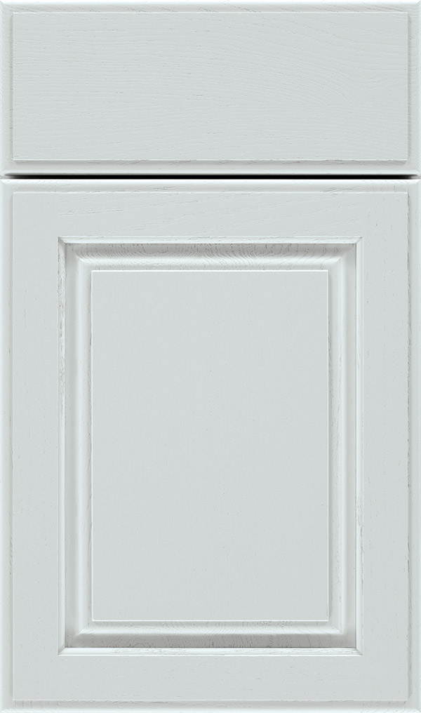 Plaza Oak raised panel cabinet door in North Star