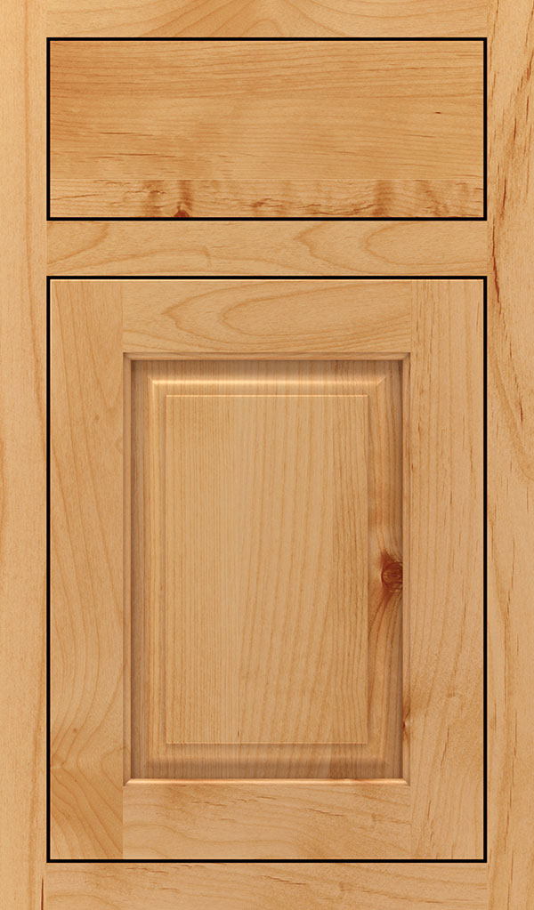Plaza Alder Inset Cabinet Door in Natural