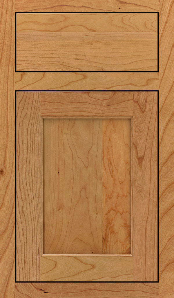 Prescott Cherry Inset Cabinet Door in Natural