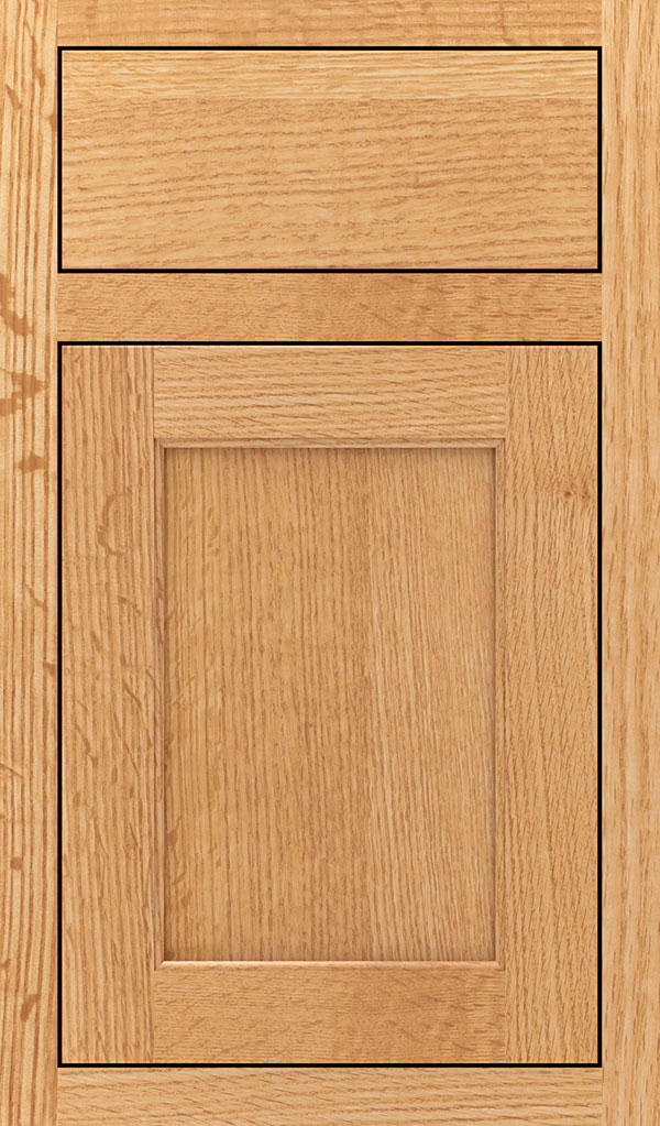 Prescott Quartersawn Oak Inset Cabinet Door in Natural