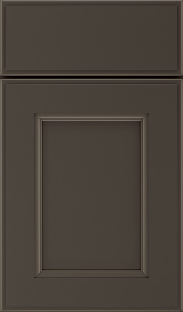 Roslyn Maple Shaker Style cabinet door in Black Fox