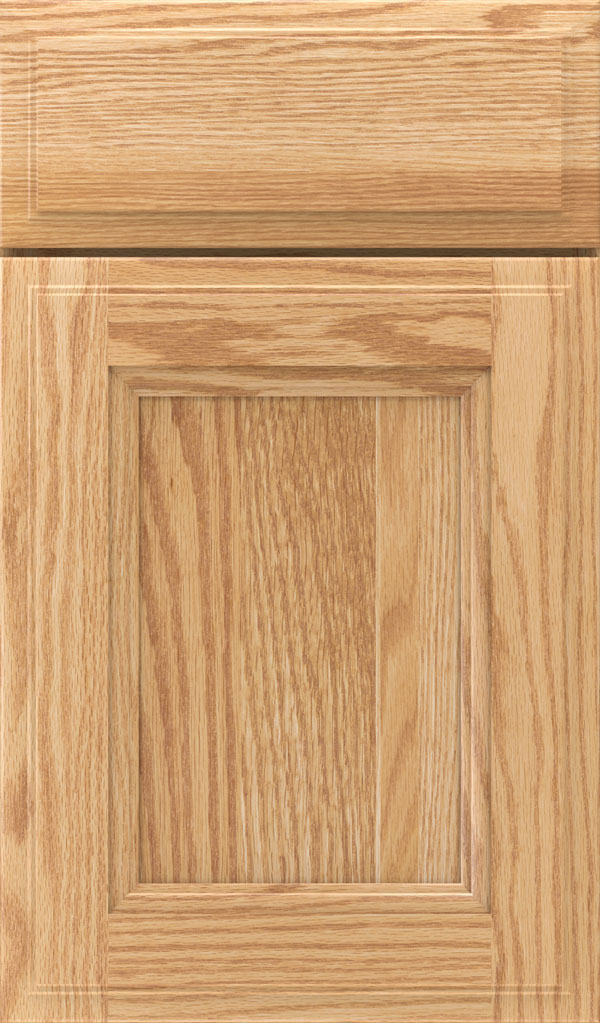 Roslyn Oak Shaker Style Cabinet Door in Natural