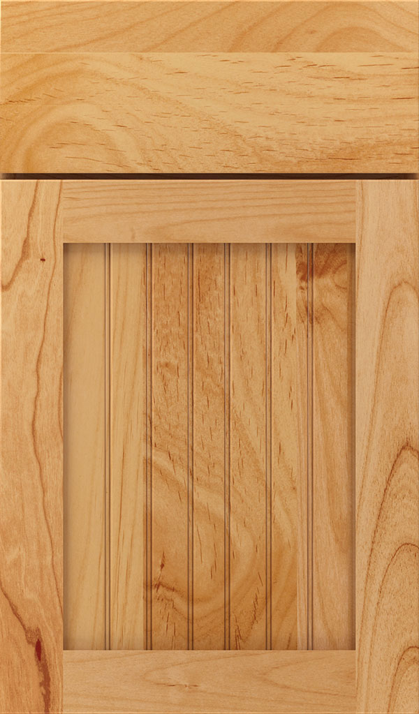 Simsbury Alder Beadboard Cabinet Door in Natural