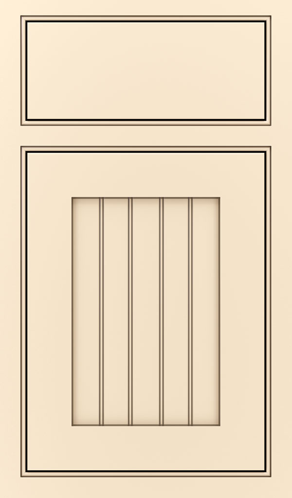 Simsbury Maple Beaded Inset Cabinet Door in Jasmine Twilight