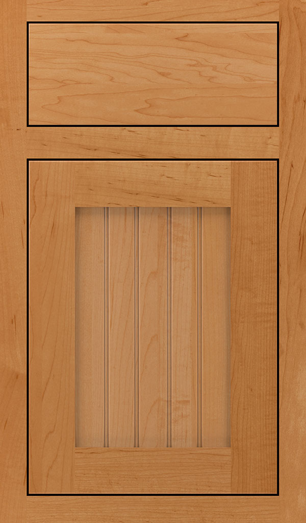 Simsbury Maple Inset Cabinet Door in Wheatfield