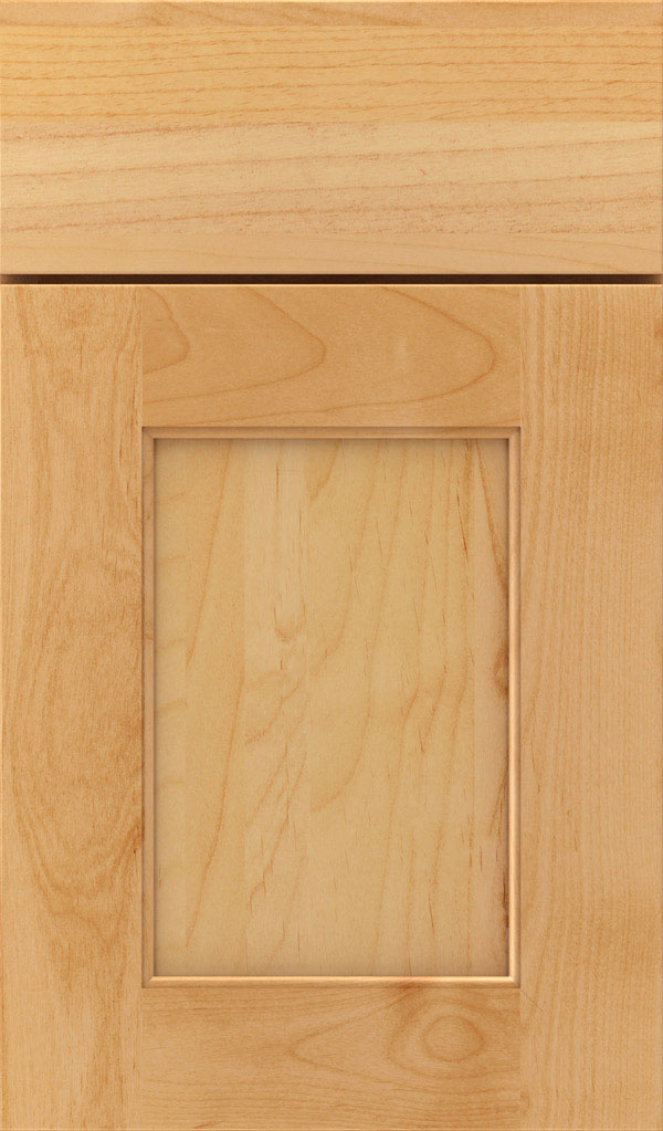 Sloan Alder Recessed Panel Cabinet Door in Natural