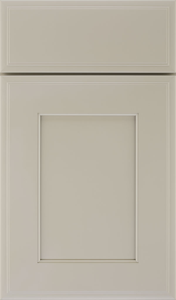Sloan Maple Recessed Panel Cabinet Door in Mindful Gray