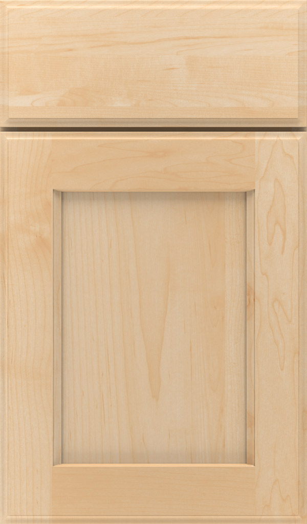 Treyburn Maple recessed panel cabinet door in Natural