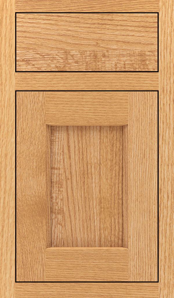 Treyburn Quartersawn Oak Inset Cabinet Door in Natural