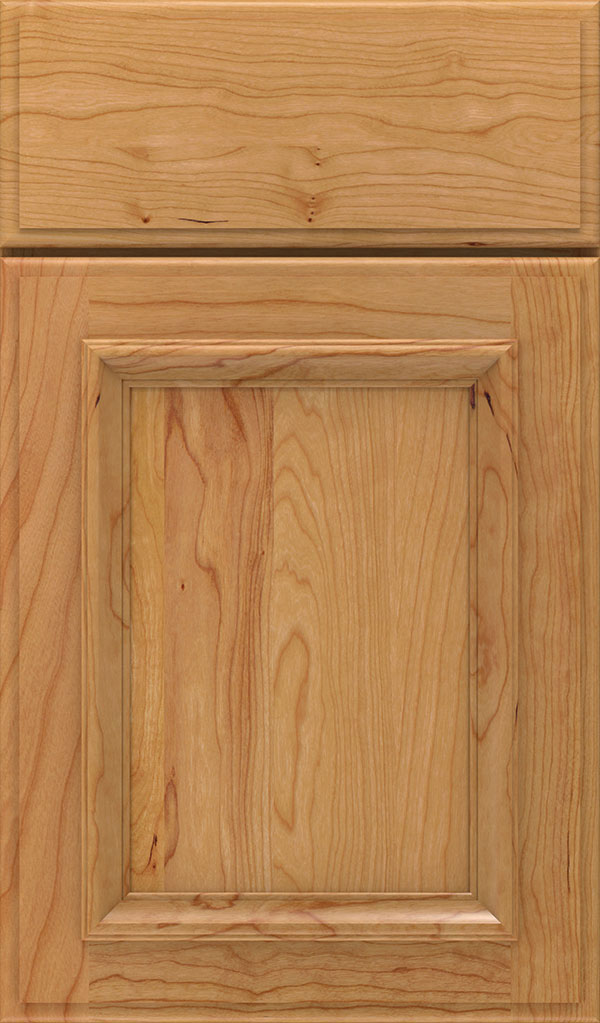 Yardley Cherry Raised Panel Cabinet Door in Natural