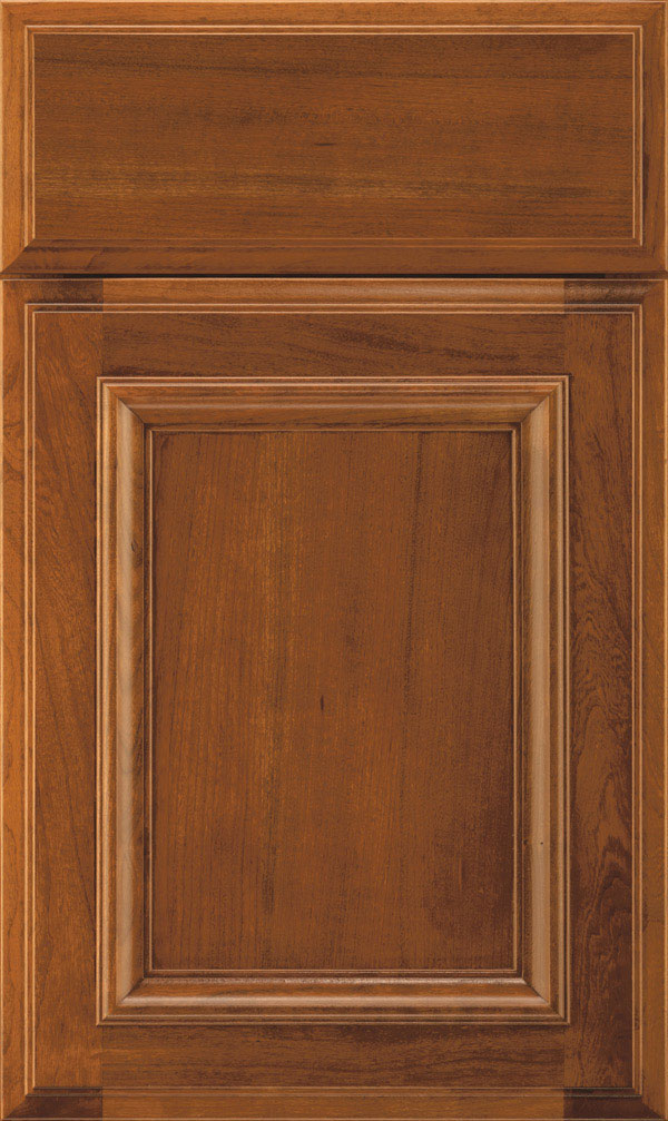 Yardley Cherry Raised Panel Cabinet Door in Suede