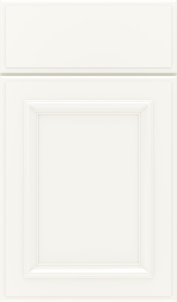 Yardley Maple Raised Panel Cabinet Door in White