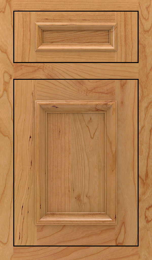Yardley 5 Piece Cherry Inset Cabinet Door in Natural