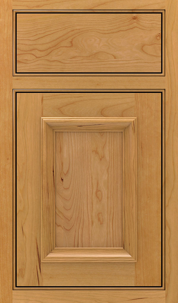Yardley Cherry Beaded Inset Cabinet Door in Natural