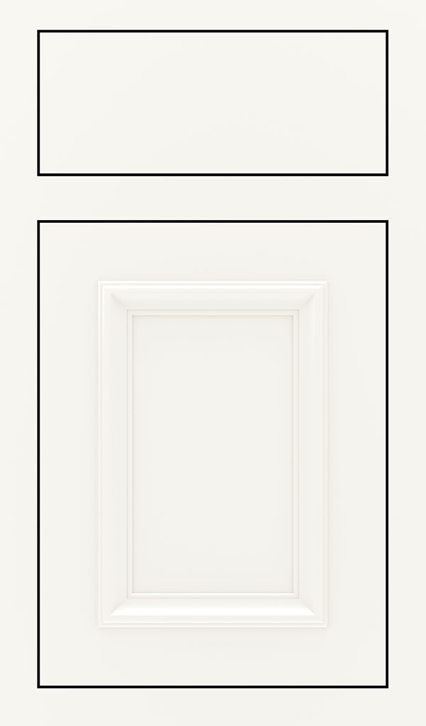 Yardley Maple Inset Cabinet Door in White