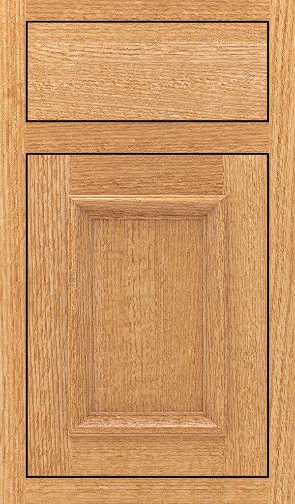 Yardley Quartersawn Oak Inset Cabinet Door in Natural