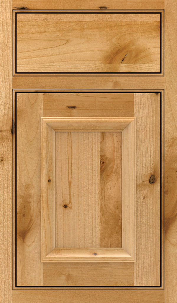 Yardley Rustic Alder Beaded Inset Cabinet Door in Natural